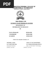 Download Student Staff Feedback System by Prithvi Setia SN101658540 doc pdf