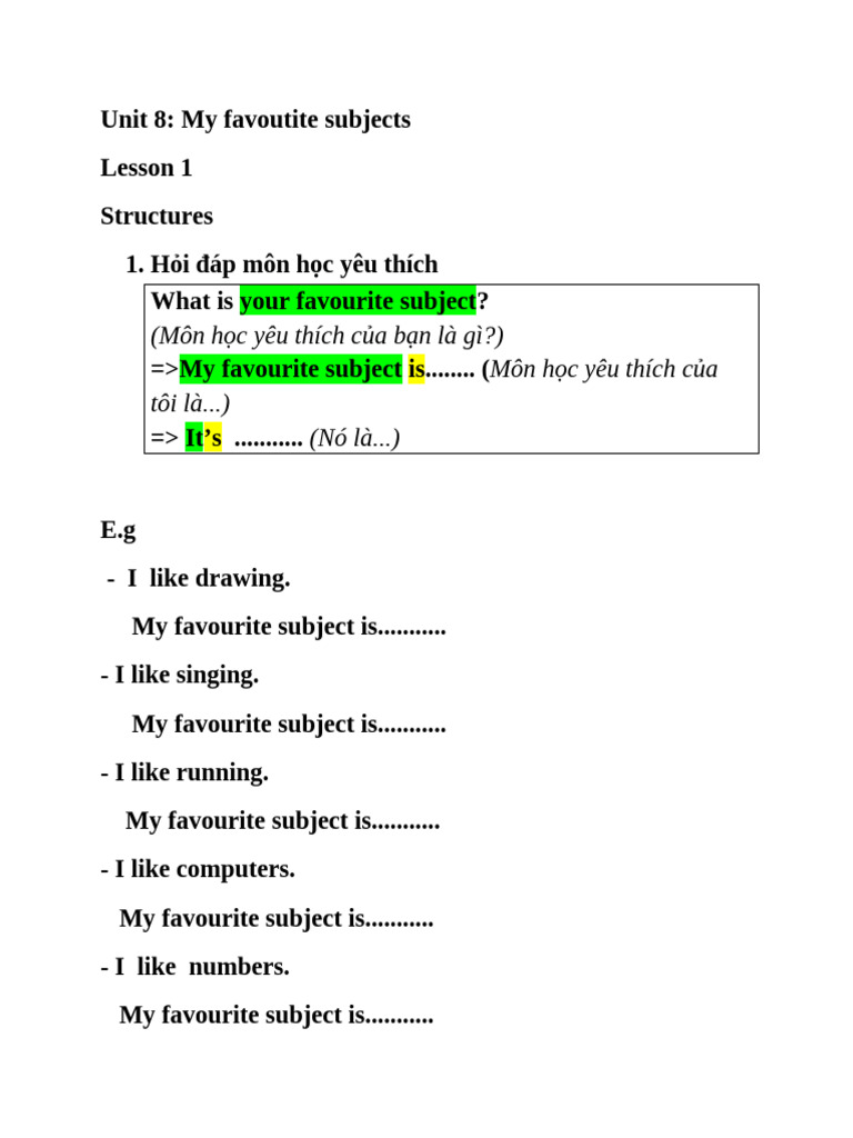 Unit 8 | PDF