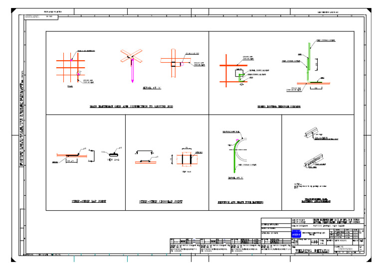 Katende Earthing Layout Rev.04 - B-Model (Sheet4-WeldingDetail) | PDF