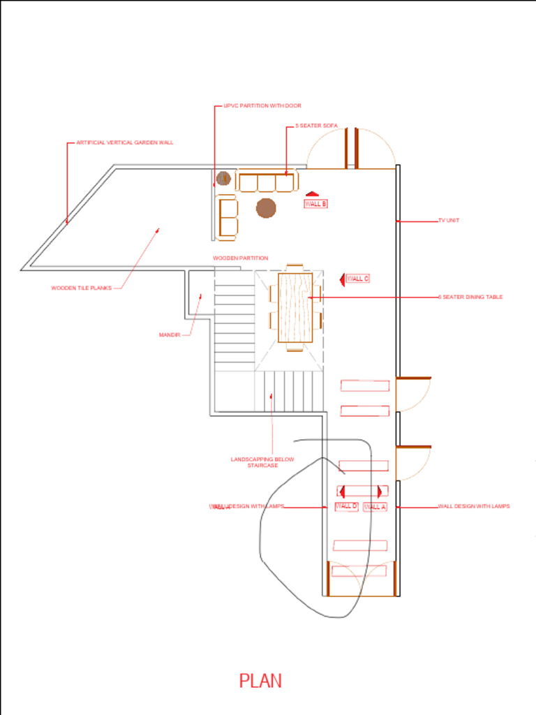 Drawing and Lobby Area Compiled Concept | PDF | Wall | Door