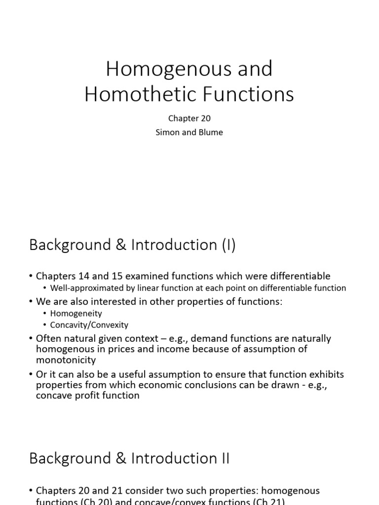 Chapter 20 | PDF | Utility | Monotonic Function