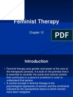 Feminist Therapy