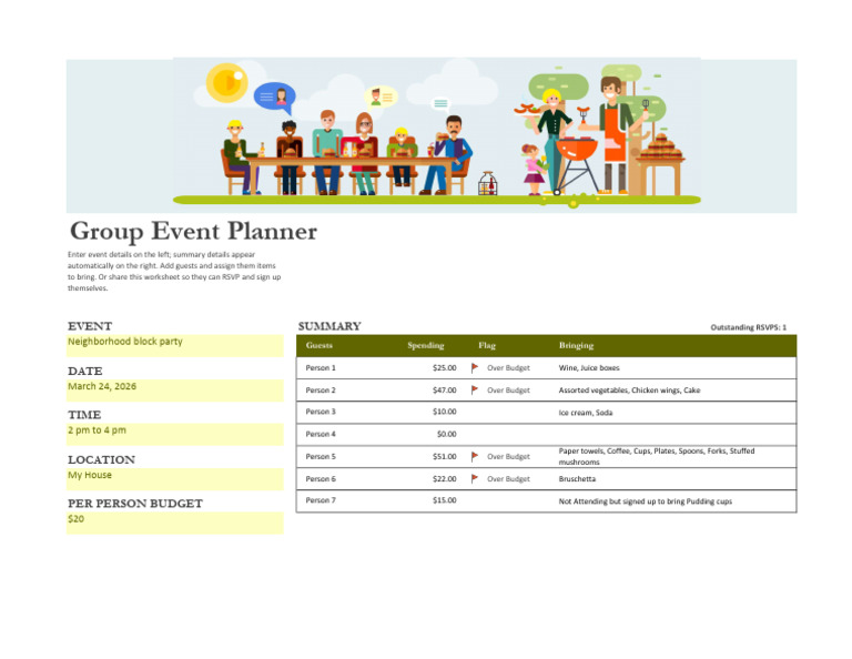 Event Planner | PDF