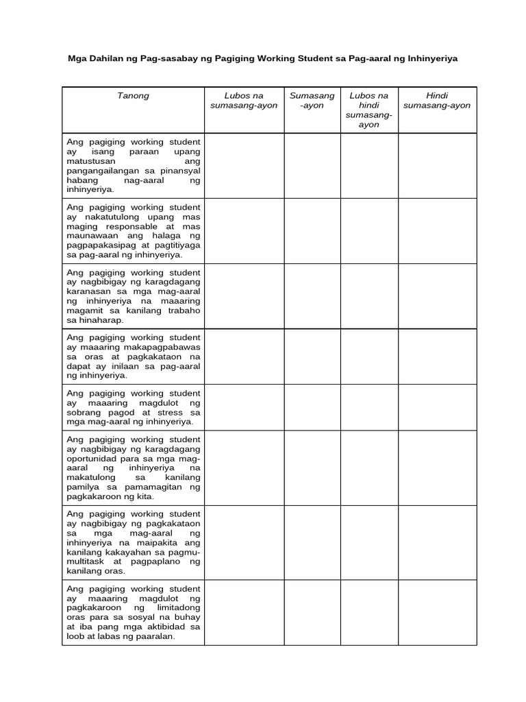 No.2 Talatanungan | PDF