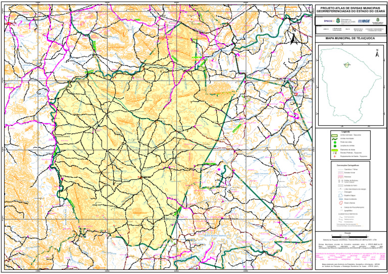 Mapas Municipais Tejucuoca 2021 | PDF