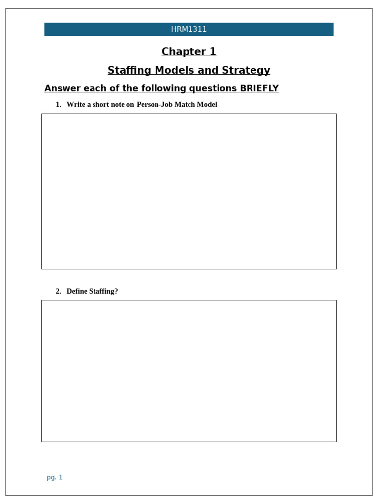 Chapter 1 HW | PDF