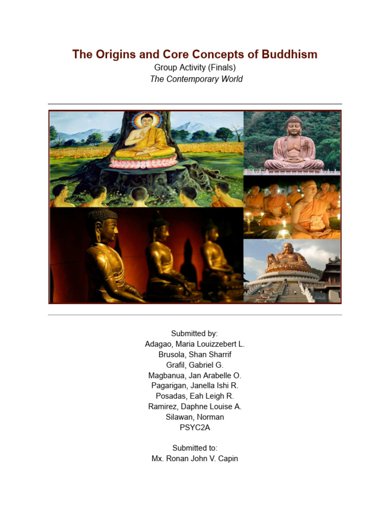 Origins of Buddhism | PDF | Noble Eightfold Path | Four Noble Truths