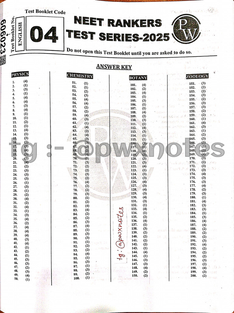 Ranker Test 04 Detailed Solution | PDF