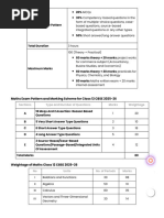 CBSE Class 10 Marking Scheme 2025-26 | PDF