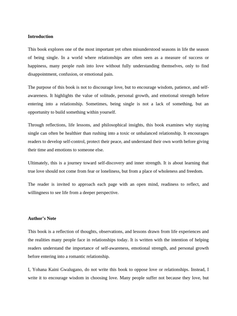 Stay Single Until Not Late Further Notice | PDF | Love | Disciplines