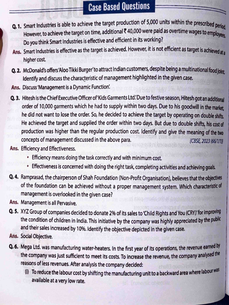 Case Based Questions | PDF