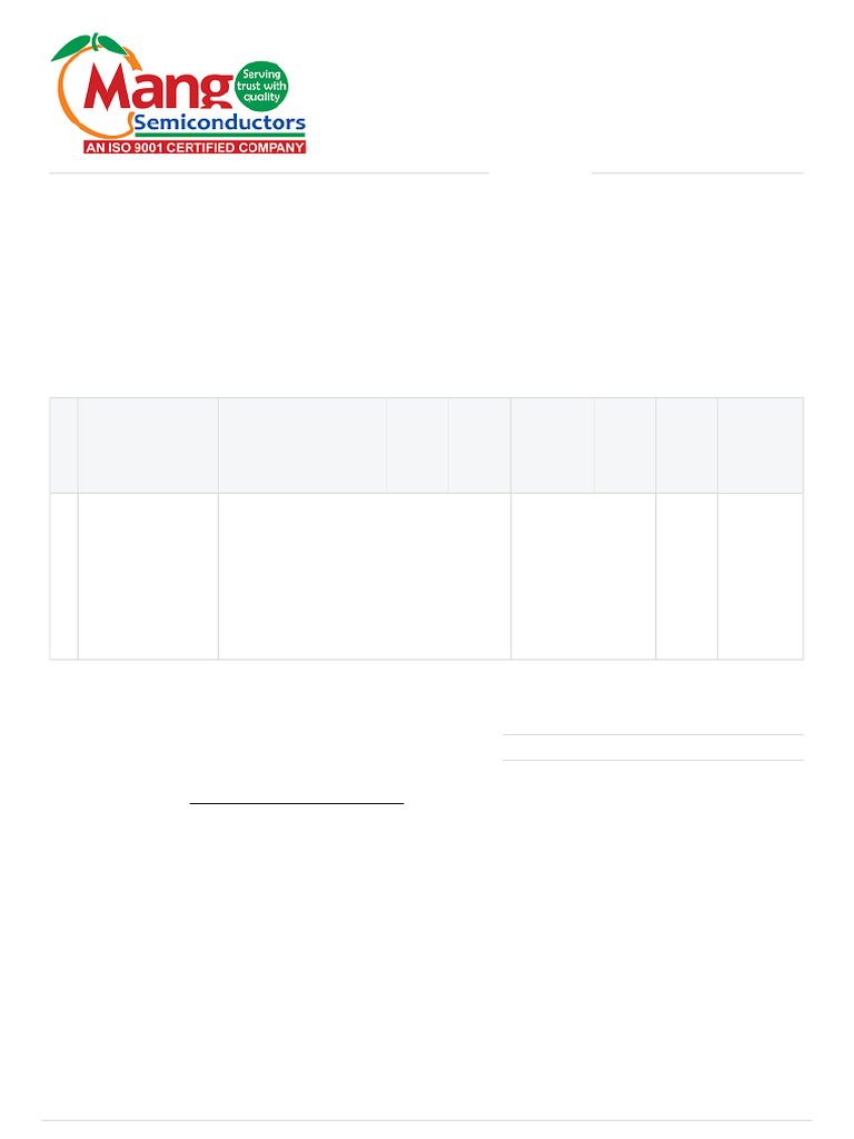 Bill From: Mango Semiconductors India Private Limited | PDF