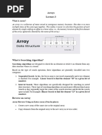 Left Rotate Array by d Positions | PDF | C++ | Computing
