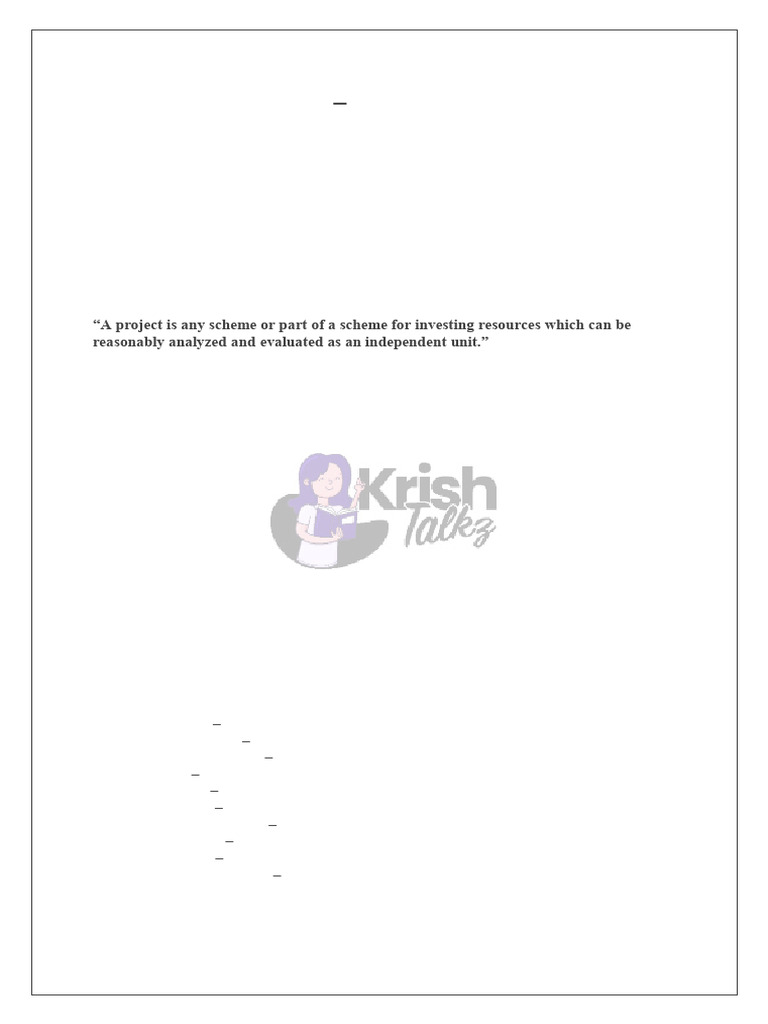 6th Sem BBA Project Management Full Chapters Krishtalkz | PDF | Net ...
