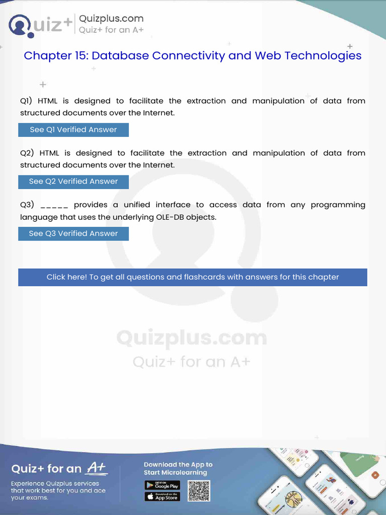 HTML Is Designed To Facilitate The Extraction and Manipulation of Data ...