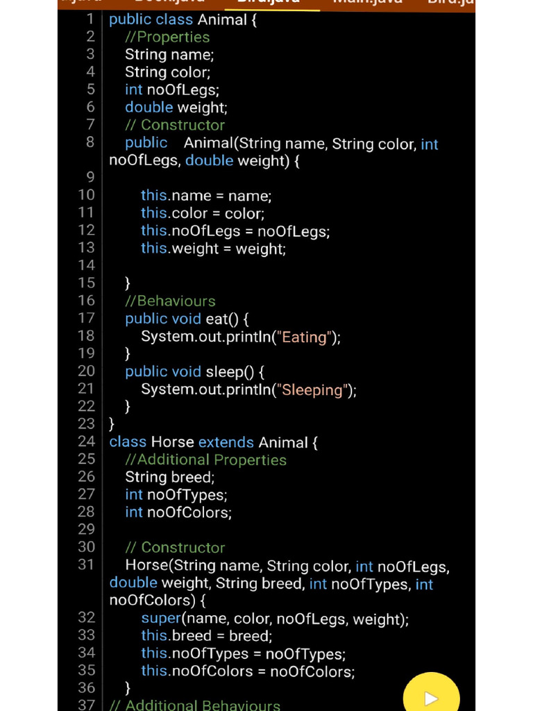 Multi Level Inheritance Programs | PDF
