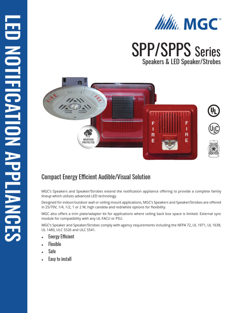 Ss 200022 en MGC SPP Spps Series Led Na v5 | PDF | Electrical Engineering