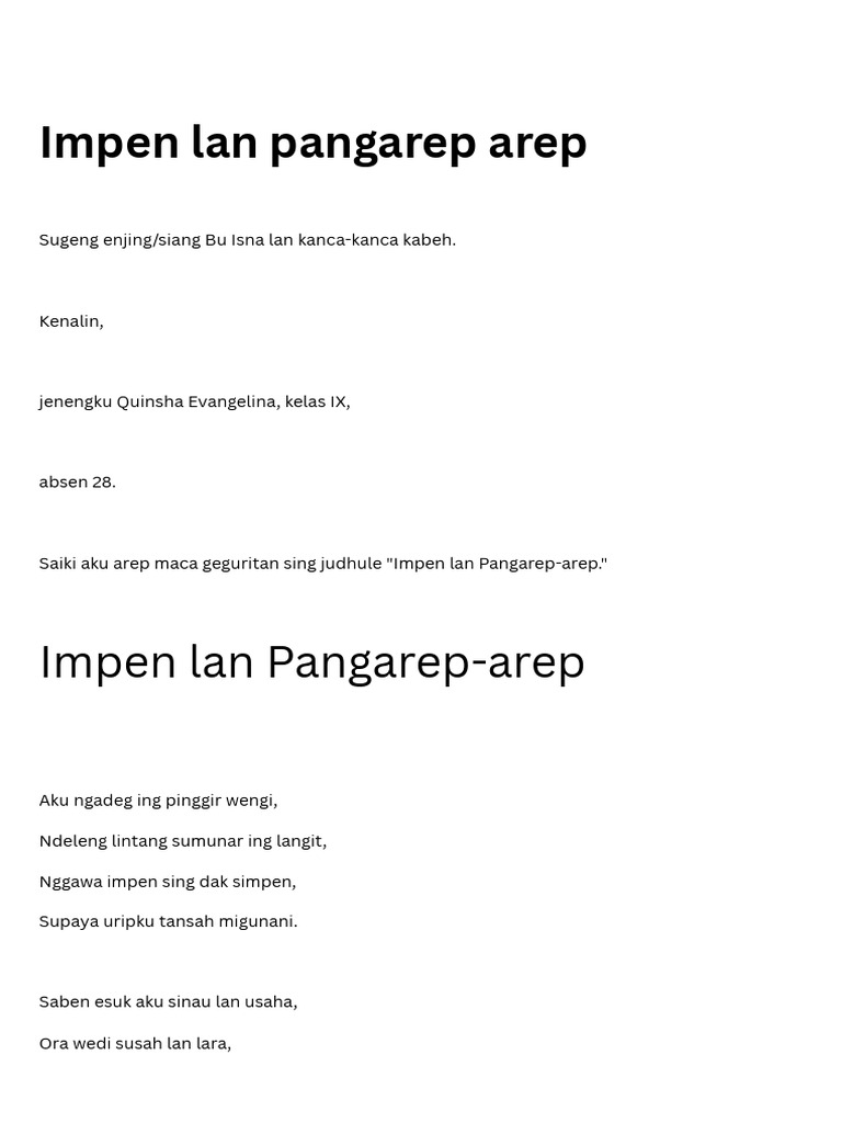 Impen Lan Pangarep Arep - 20260209 - 215655 - 0000 | PDF