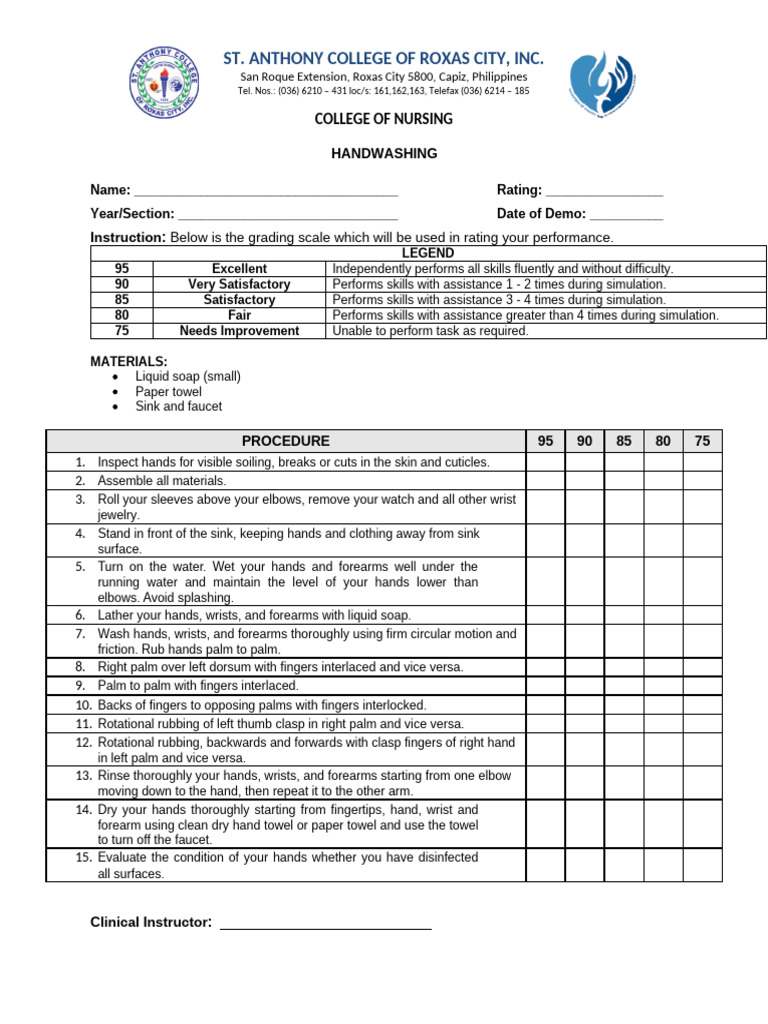 Handwashing | PDF | Hand Washing | Hand