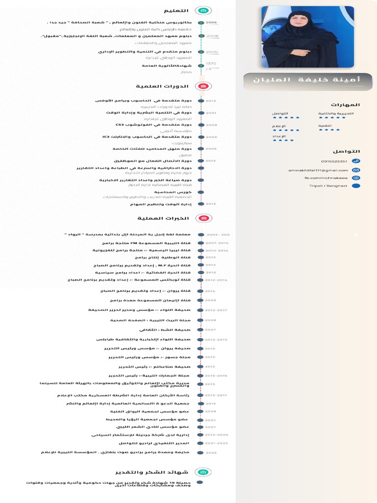 CV Light Template | PDF