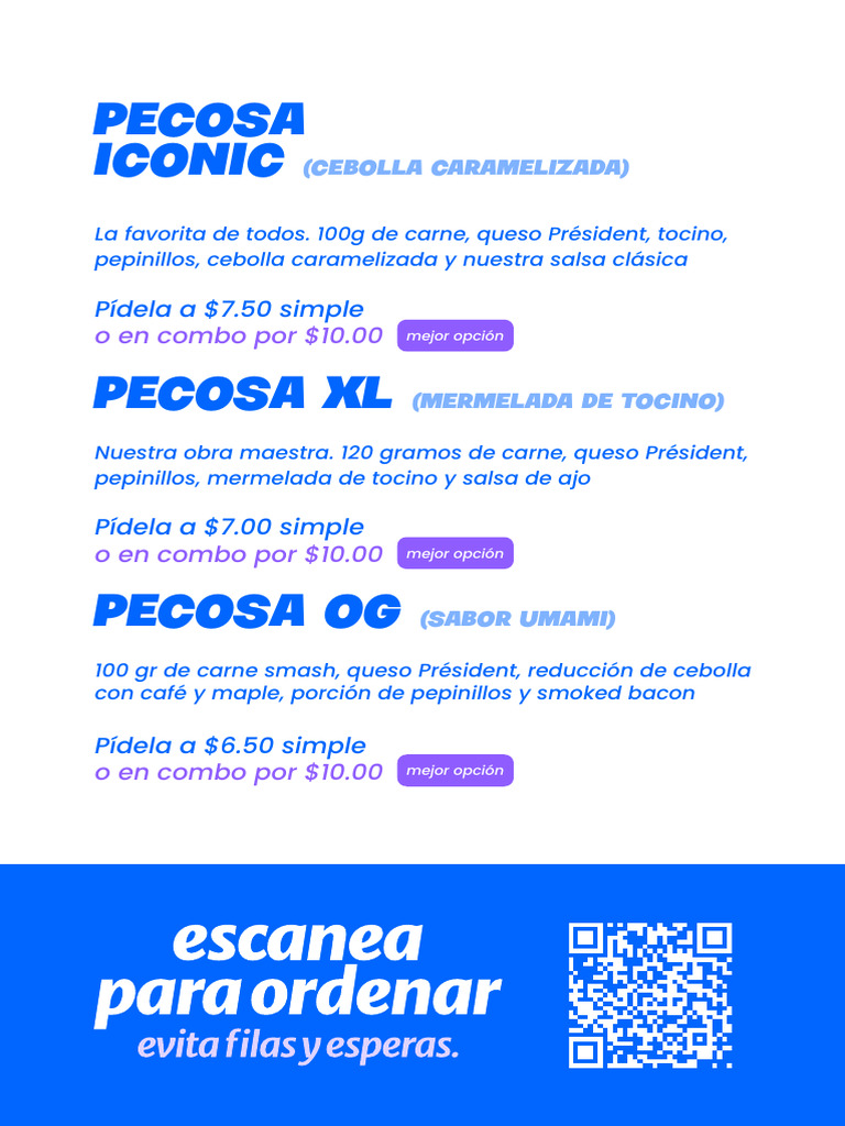 Perro Peco So Menu | PDF