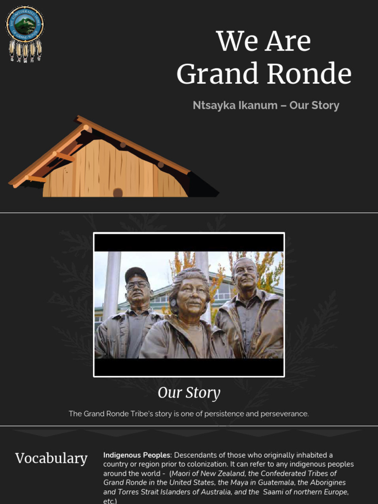 We Are Grand Ronde Slides | PDF | North America | Ethnic Groups