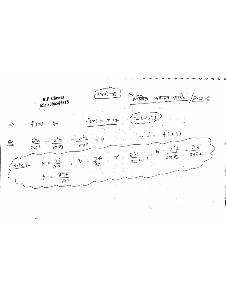 Unit-5 Diff Eq | PDF