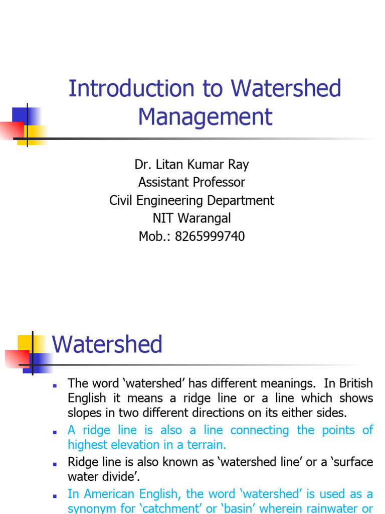 1 Introduction To IWM | PDF | Remote Sensing | Lidar