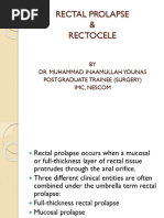 Rectal Prolapse: Diagnosis and Pathology | PDF | Rectum | Medicine