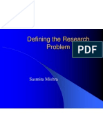 14712509 Defining the Research Problem