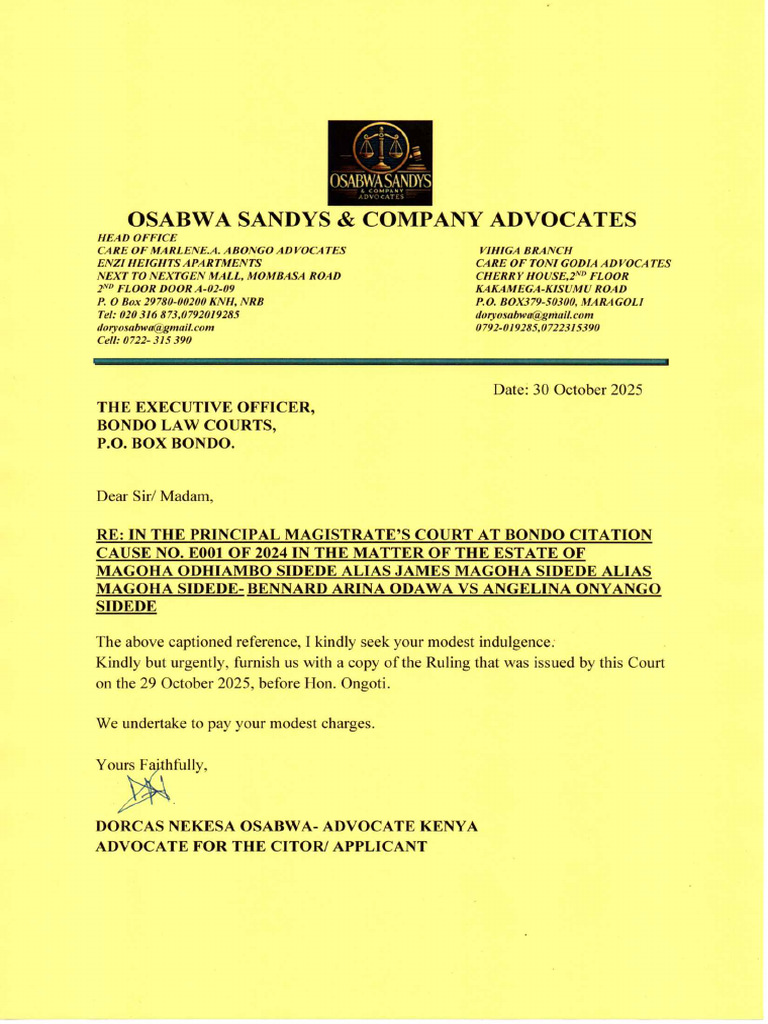 Request For Ruling Citation E001 of 2024 | PDF