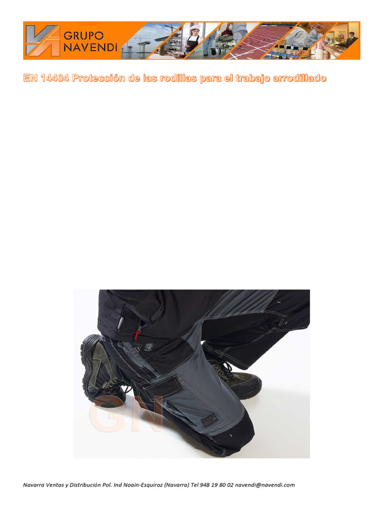 En 14404 Protección de Las Rodillas | PDF