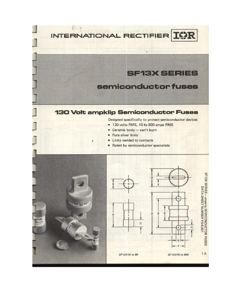003 Fusibles IR | PDF