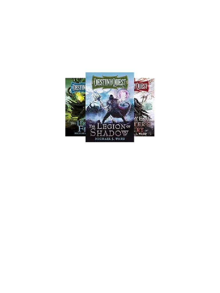 Destiny Quest - 4 Game Books Michael J Ward Available Any Format | PDF ...