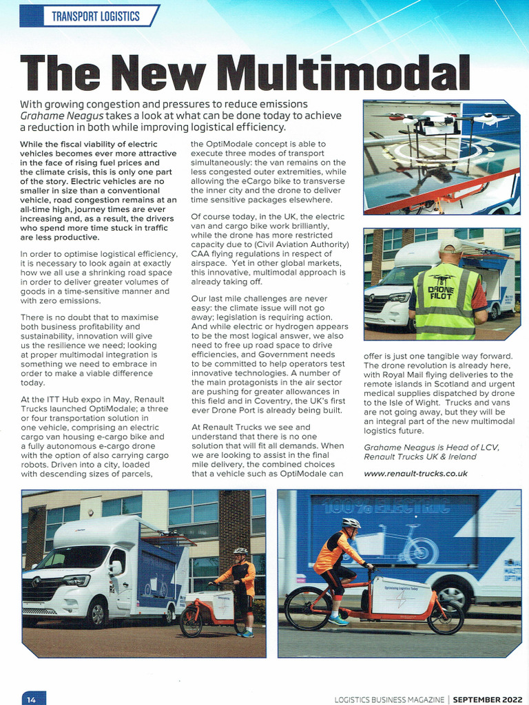 The New Multimodal - Transport Logistics | PDF