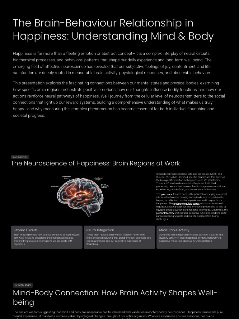 Class 01 Perma+4 | PDF | Emotions | Happiness