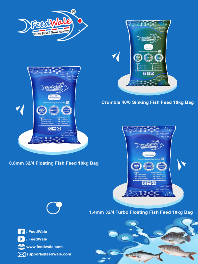 Brochure | PDF | Aquaculture | Edible Fish