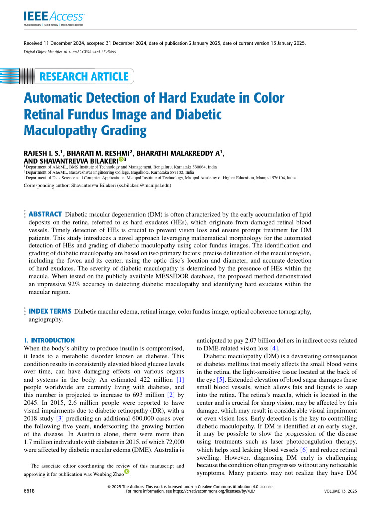 Automatic Detection of Hard Exudate in Color Retinal Fundus Image and ...