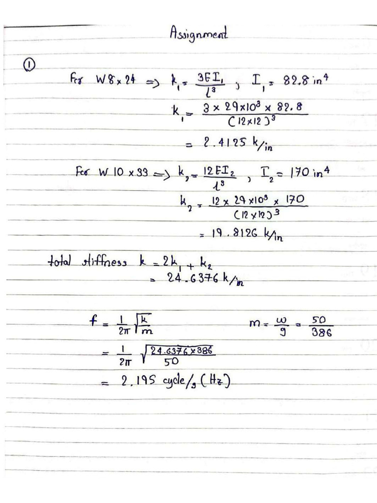 ME Structure Assignment 2026 | PDF
