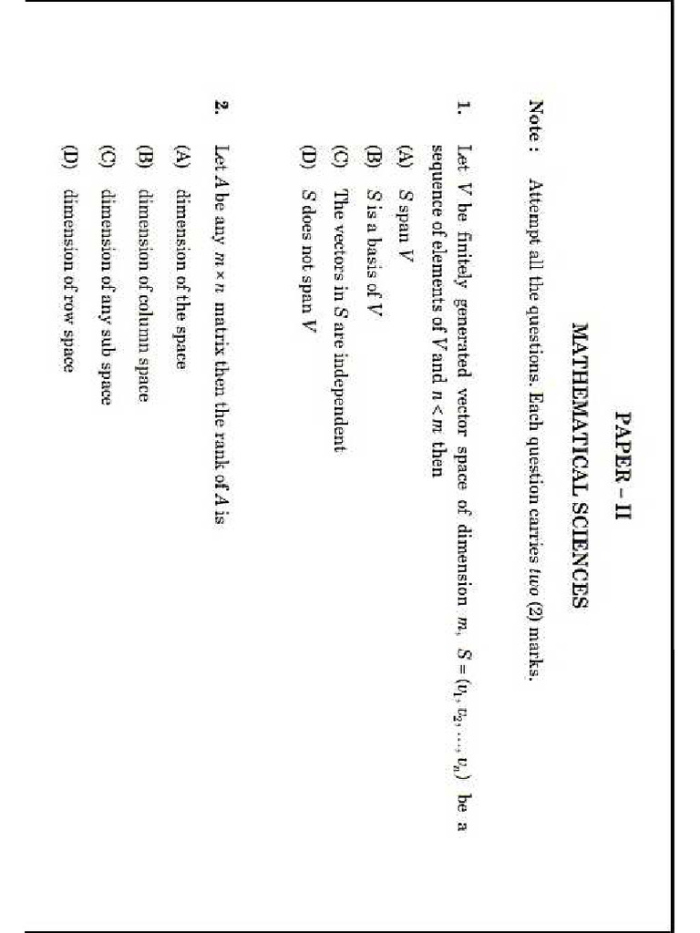SET 2016 Question Paper | PDF