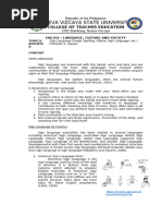 FSL Training for Inclusive Education | PDF | Sign Language | Hand