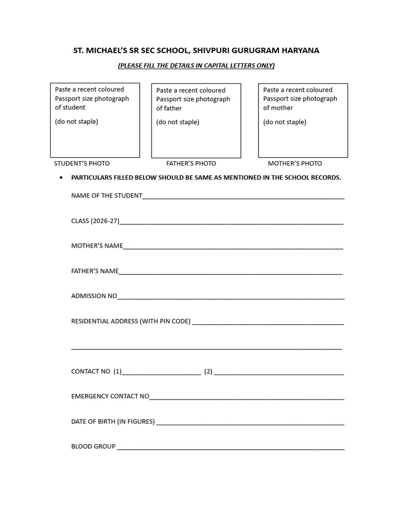 Id Form 26-27 | PDF