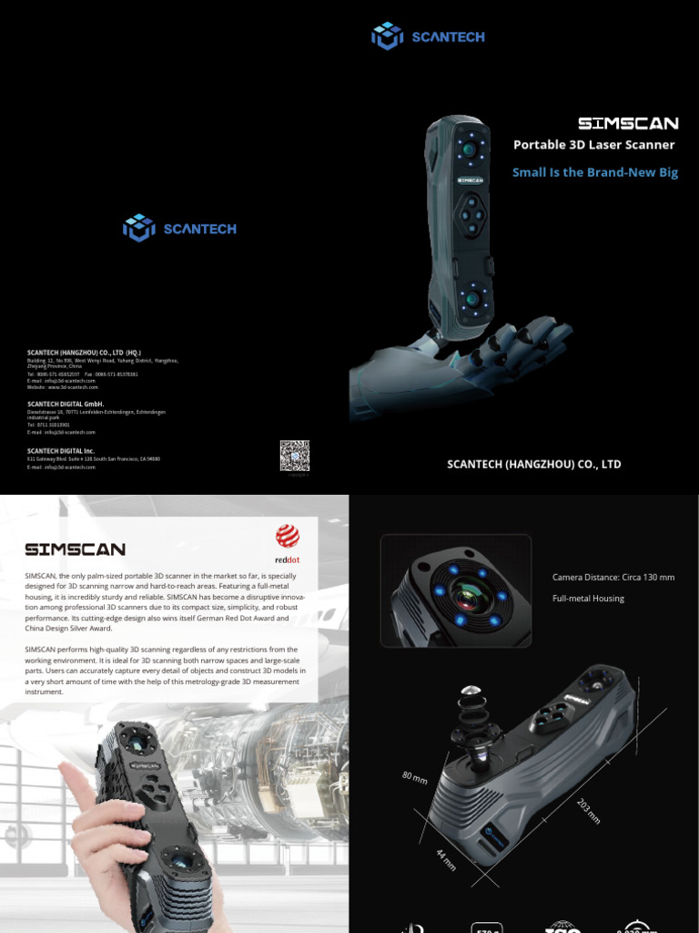 SIMSCAN Series Brochure - 22-30-42 SCANTECH | PDF | Image Scanner ...
