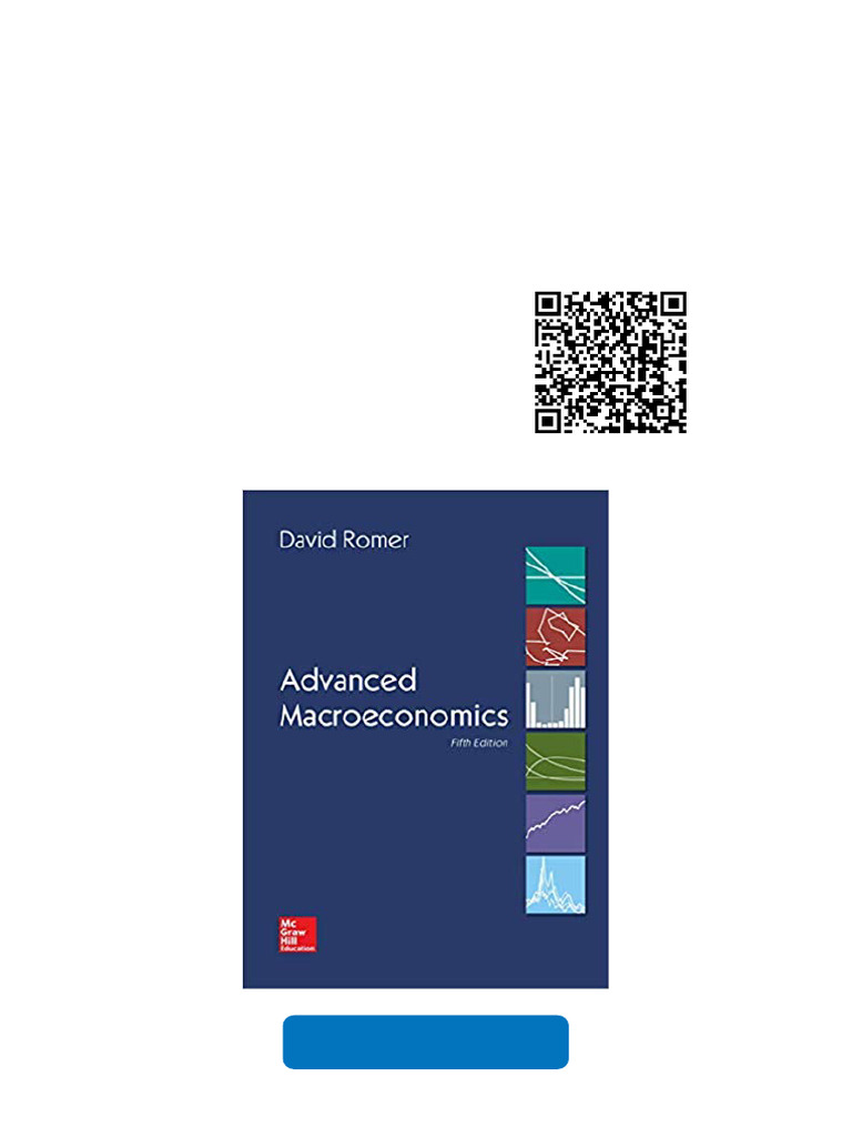 Advanced Macroeconomics 5th Edition by David Romer Digital Version 2025 ...