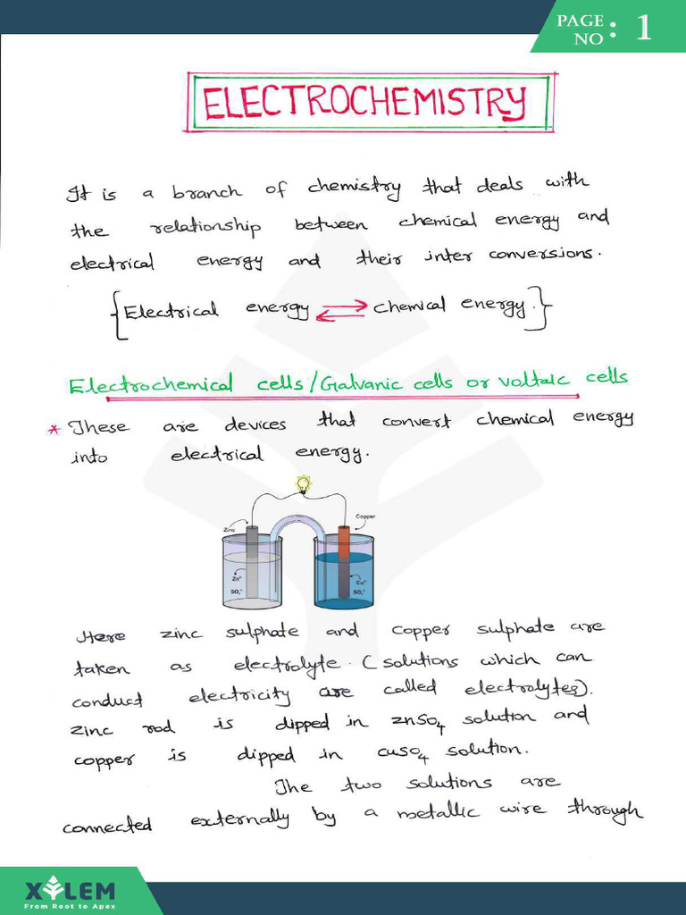 Electro Chem | PDF