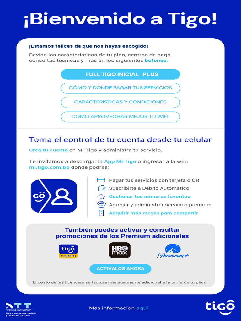 Full Tigo Inicial Plus | PDF