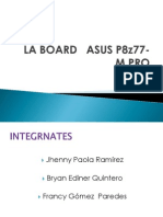 Diapositivas de La Board Asus p8z77-m Pro Renovada