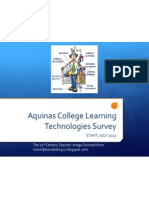 Aquinas College Learning Technologies Survey: The 21 Century Teacher: Image Sourced From