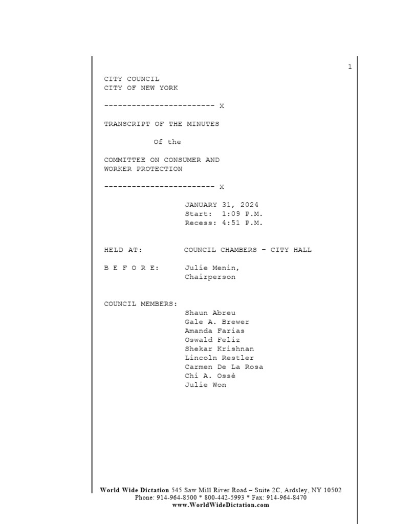 Hearing Transcript 13124 | PDF
