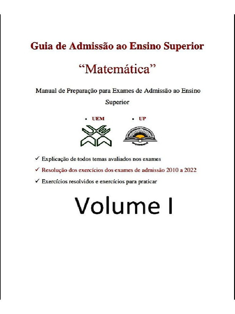 Matematica UEM, UP - Gang - 112056 | PDF
